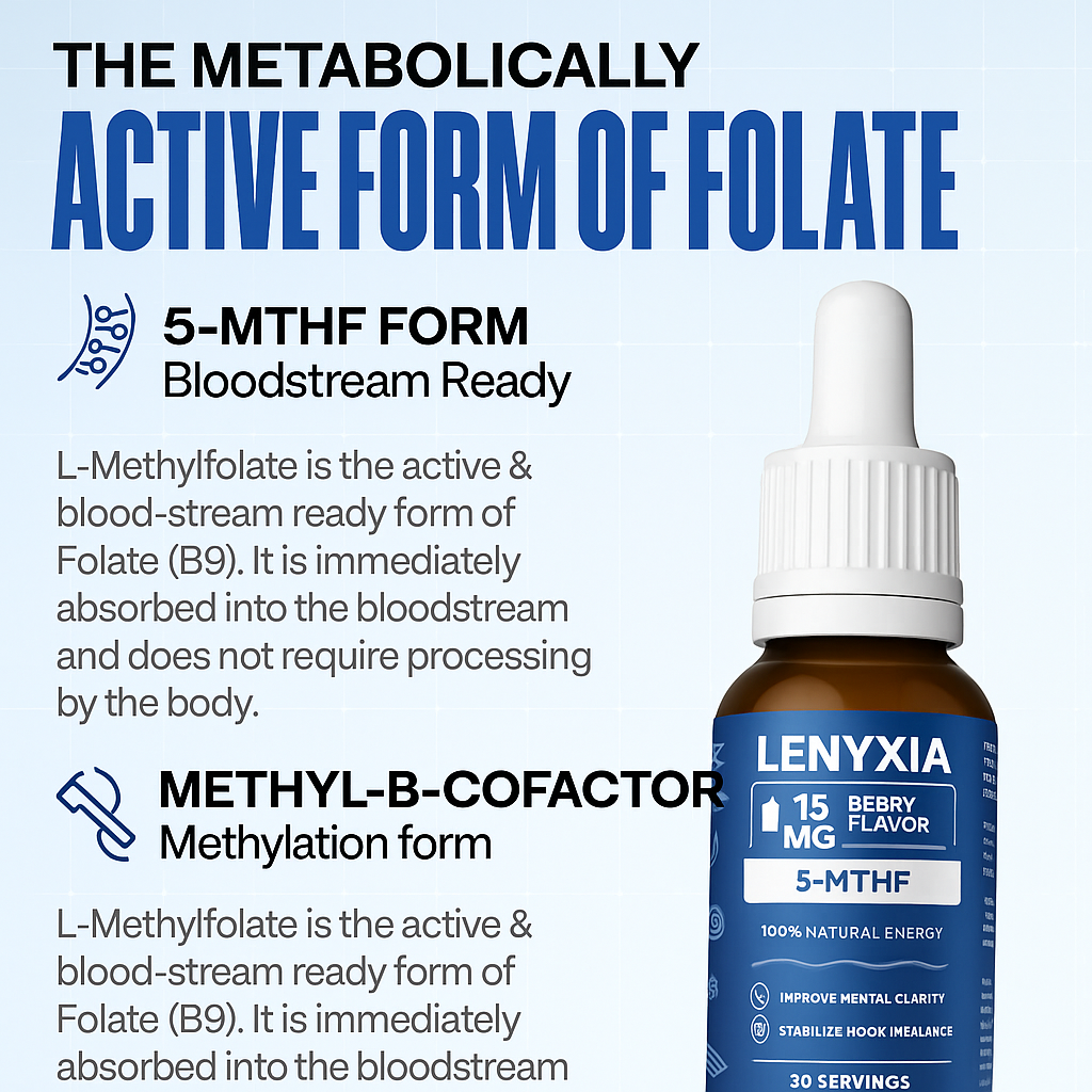 Lenyxia™ NeuroDrops – Fast Acting Cognitive Support for Focus & Mood Balance