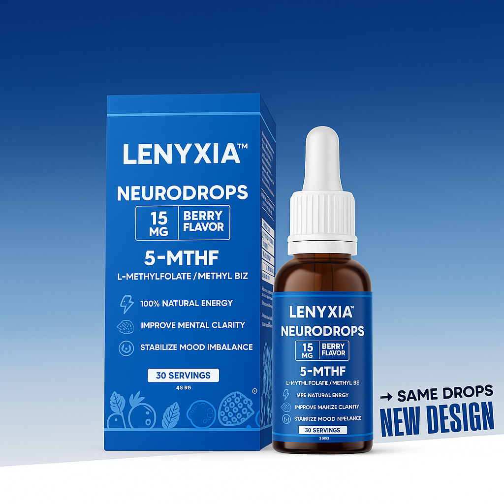 Lenyxia™ NeuroDrops – Fast Acting Cognitive Support for Focus & Mood Balance